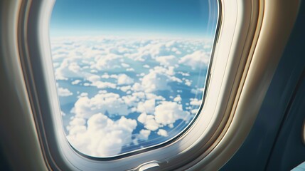 Internal frame of flying aircraft.