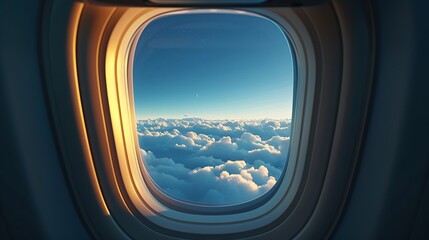 Internal frame of flying aircraft.