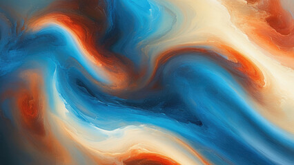 Natural Elegance: Terra Cotta and Cream Wallpaper and Background