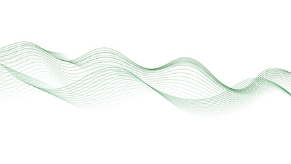 abstract wavy line vector background. Curve wave seamless pattern. Line art striped graphic template. Vector illustration.