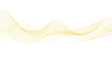 Abstract background with wave line. Colorful wave on white background. Blending line background.