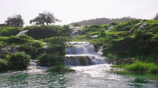 Wadi Darba water fall at salalah