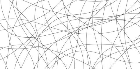 Abstract black lines with white background. Creative and geometric shape with luxury pattern and paper texture design. abstract background with stripes for website design Technology background.	
