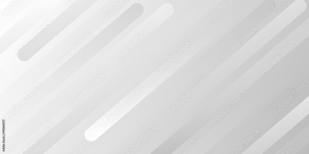 Aufkleber White gradient diagonal stripe line background. Motion Line Gradient stripes layers. business background metallica shining vector. Abstract monochrome elegant geometric backdrop, modern design,Vector.