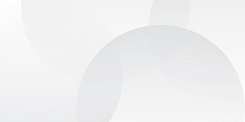 White geometric abstract background overlap layer on bright space with lines effect decoration.