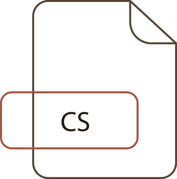 recommend clip art: CS  File extension icon RAW thicker outline