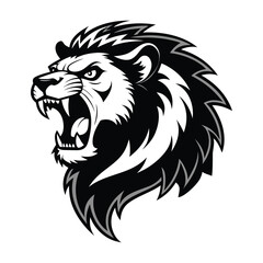 Lion head logo