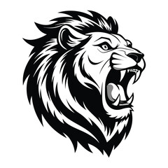 Lion head logo