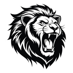 Lion head logo