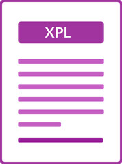 XPL Contract document icon