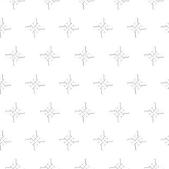 Alignment Icon seamless pattern isolated on white background