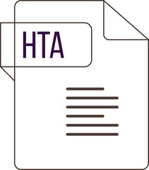 HTA ip icon black outline