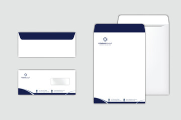 corporate envelope design set