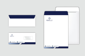 corporate envelope design set