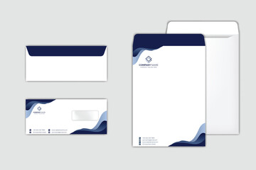 corporate envelope design set
