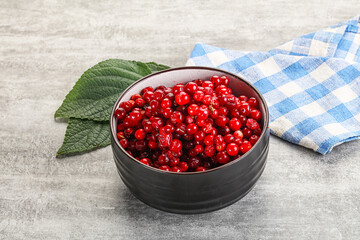 Ripe sweet wild organic cowberry