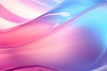 Fototapeta premium Abstract light neon soft glass background texture in pastel colorful gradient.