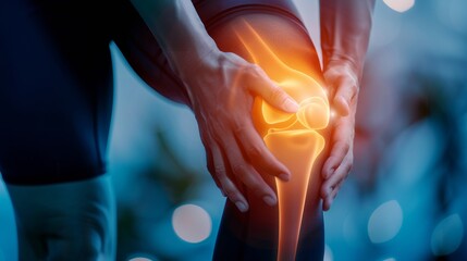 Knee pain in detail picture of knee bone sports injuries