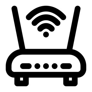 recommend clip art: router, wireless router, wifi router, internet, wifi, modem, device outline icon