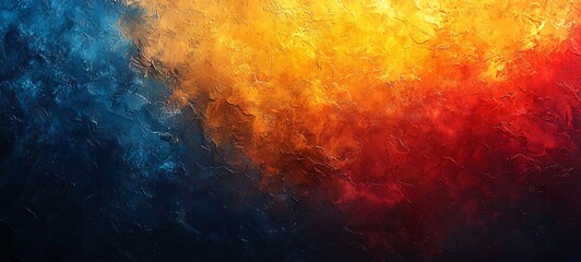 Vibrant abstract background in fiery tones, ideal for Halloween-themed designs and seasonal promotions with copy space.