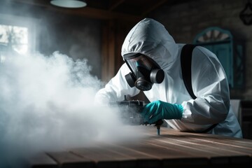 Cleaning and disinfecting for protection against contagious diseases.