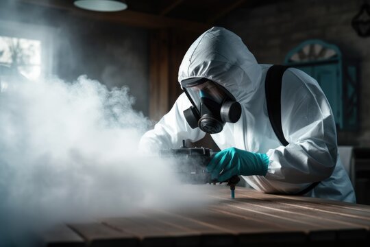 Cleaning and disinfecting for protection against contagious diseases.