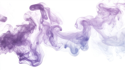 abstract soft lavender ink storm artwork, abstract illustration of ink diffusing in clear water without fully mixing, creating smoke-like patterns and fluid shapes