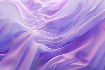 Obraz premium soft purple chiffon with curve and wave