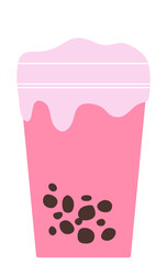 Boba Drink Illustration