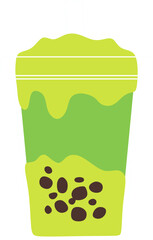 Boba Drink Illustration