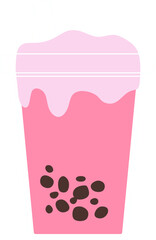 Boba Drink Illustration