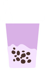 Boba Drink Illustration