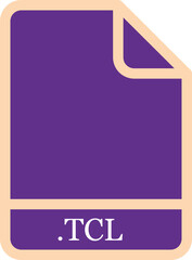 TCL black & bold outline around fill icon