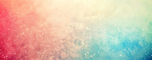 Fototapeta premium Soft pastel gradient background with dreamy pink and blue hues, artistic texture with gentle watercolor splatter