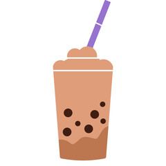 Boba Drink Illustration