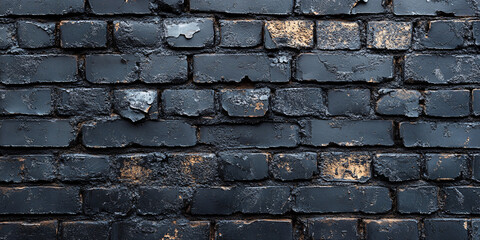 A black vintage wall with textured and weathered surface, a perfect background for retro interior design or urban themed events.