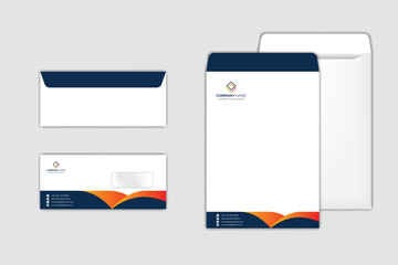 corporate envelope design set
