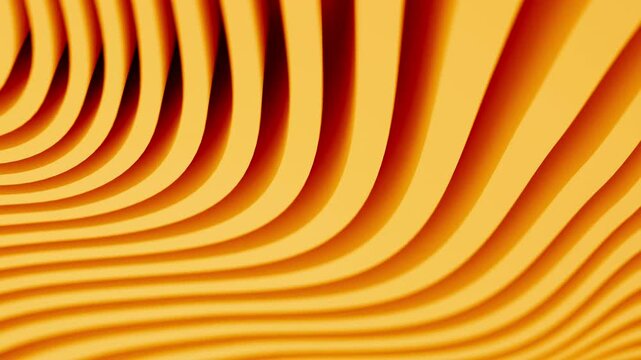 An intricate and wavy yellow pattern for an abstract background with vibrant design elements. Design