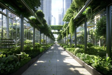 A viable and regenerative fresh urban ecosystem designed to enhance environmental health and resilience.