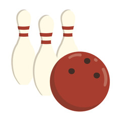Bowling Sport Illustration