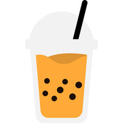 Boba Drink Illustration