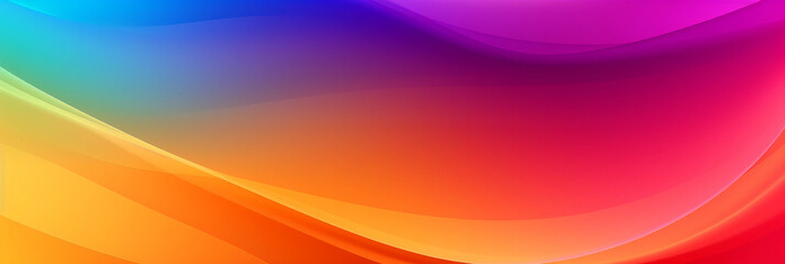 Obraz premium Smooth colorful gradient background