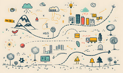 investment and business graphic advertising backgrounds