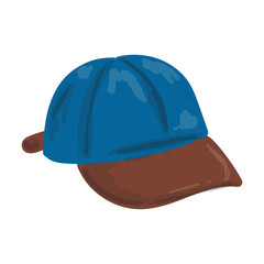 Hat Travel Element Illustration