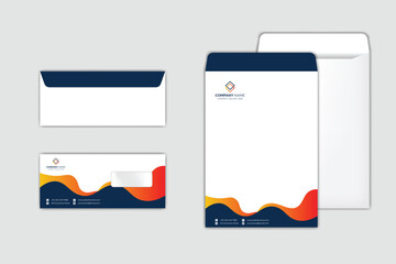 corporate envelope design set