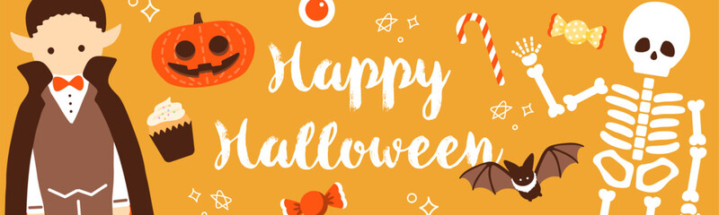 ハロウィン背景素材_24