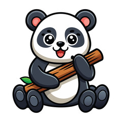 panda vector