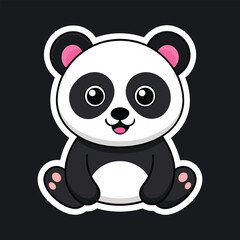 panda vector