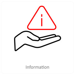 Information And Support Icon Concept