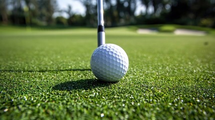 Obraz premium highly skilled golfer